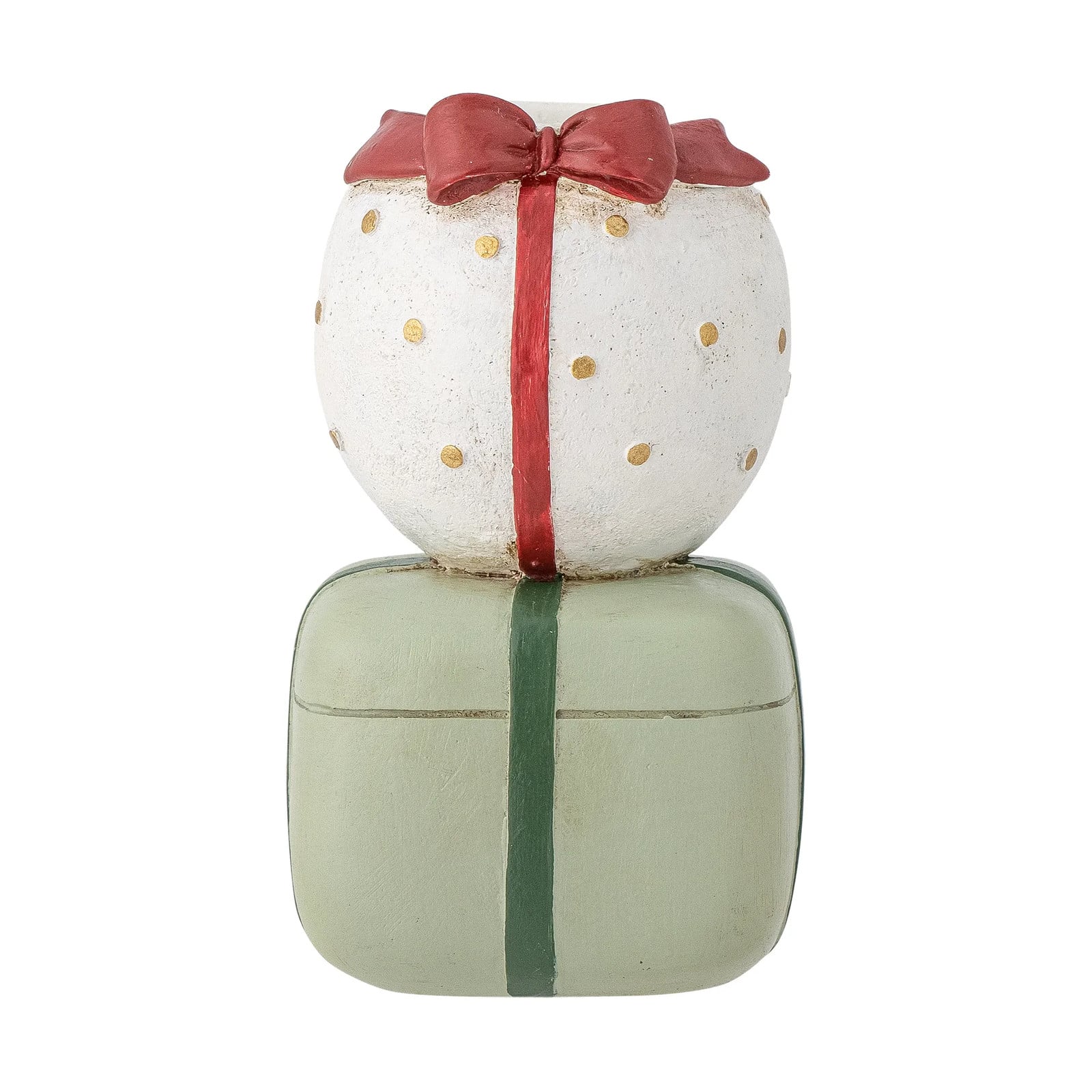 Bloomingville Wish kerstkandelaar Wit-groen