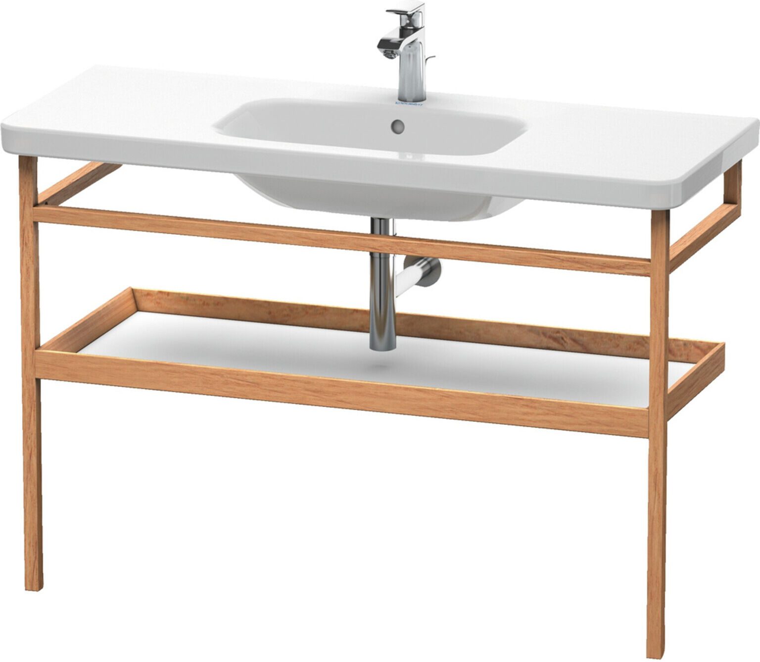 Duravit Handtuchhalter DuraStyle 114x44cm, tau/europ. Ei mass., m Ablage (DS988409176)