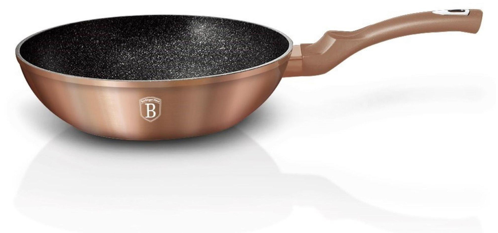 Berlinger Haus Metallic Line granieten wokpan 28cm BH1512N