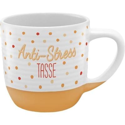 Tasse Rillen Motiv 'Antistress'