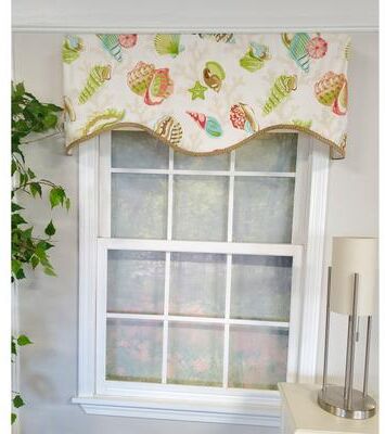 RLF HOME Bay Beach Cornice Valance