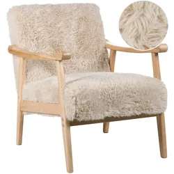 SESSEL Hellbeige Leknes