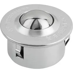 KUGELROLLE MIT BEFESTIGUNGSELEMENT, FORM:B STAHL, KOMP:STAHL (K0765.115)