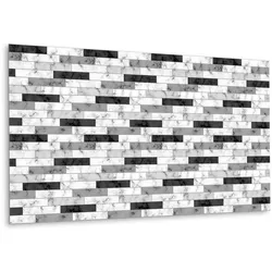 WANDPANEEL 100 x 50 cm Marmorfliesen