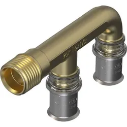 Wavin Tigris M5 Winkel 16mm x 1/2'' AG 90 Grad