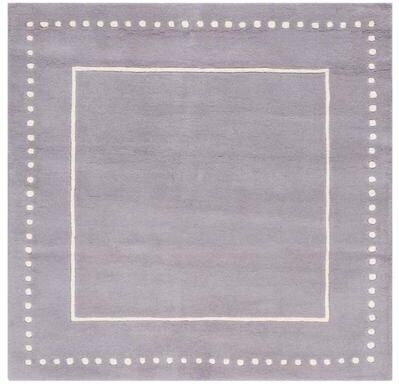 SAFAVIEH Handmade Bella Alverta Dotted Border Wool Rug