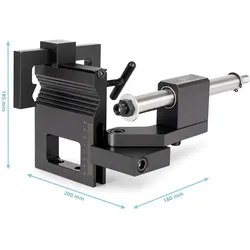 Stahlwerk, Tischbohrmaschine, Rohrausklinkmaschine RA-50 ST
