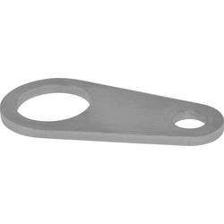 Edelstahlhalter für kleine DIN-Steckdosen 18 mm BAAS SD50