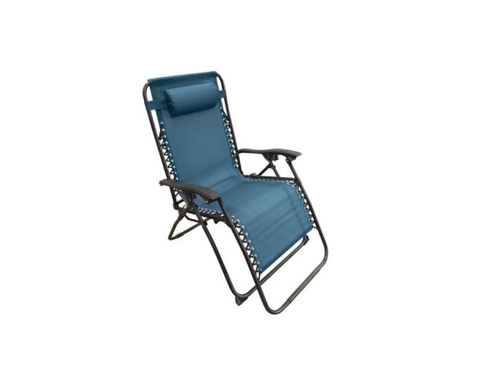 Sonnenliege Torro, Komfortbreite 74 cm blau