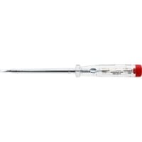 Red Phasenprüfer 220-250Volt, Schlitz 4mm, Schraubendreher transparent