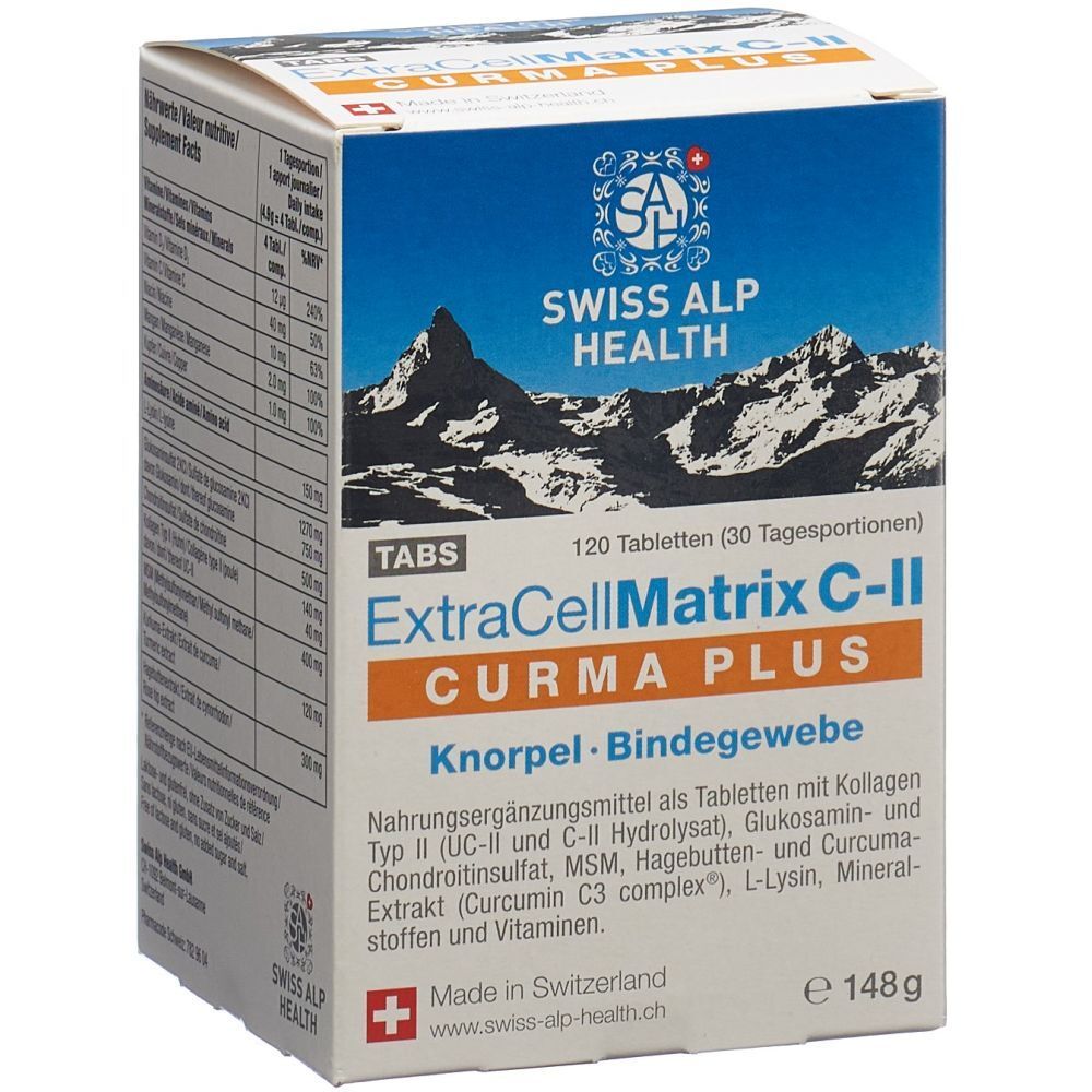 Extra Cell Matrix C-Ii Curma Plus Knorpel 120 Stk St Tabletten