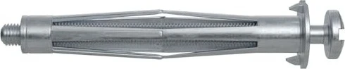 Fischer Hohlraum-Metalldübel HM 4x46 S B (silber, 20 Stück, mit Schraube)