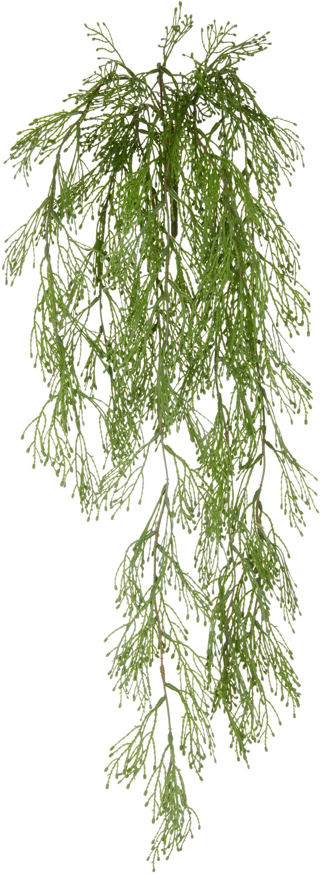 Kunstranke CREATIV GREEN "Juniperus", grün, H:90cm, Kunststoff, Kunstpflanzen, mit üppigen Ranken
