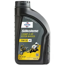 15W-50 Fuchs Silkolene Comp 4 XP Motorrad Motoröl 1 Liter
