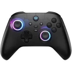 Machenike G3 V2 Kabelloser Gamecontroller mit Ladestation – Schwarz (Android, iOS, Switch, Windows), Gaming Controller, Schwarz