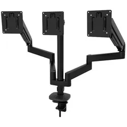 b-tech Full Motion Triple Screen (Tisch, 32", 9 kg), Monitor Halterung, Schwarz
