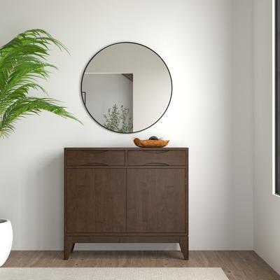 Simpli Home "Wyndenhall Pearson 40 inch Wide Entryway Storage Cabinet - 15 ""d x 40"" w x 36"" h"