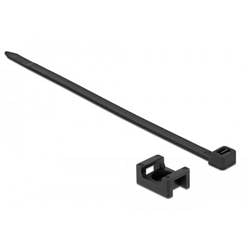 Delock 18886 Kabelbinder 150 mm 7.2 mm Schwarz Hitzestabilisiert, Schraubbar 10 St.