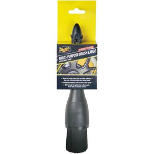 Meguiars Detailing-Pinsel X210600EU, Multi-Purpose Brush Large, weiche Borsten, für innen und außen