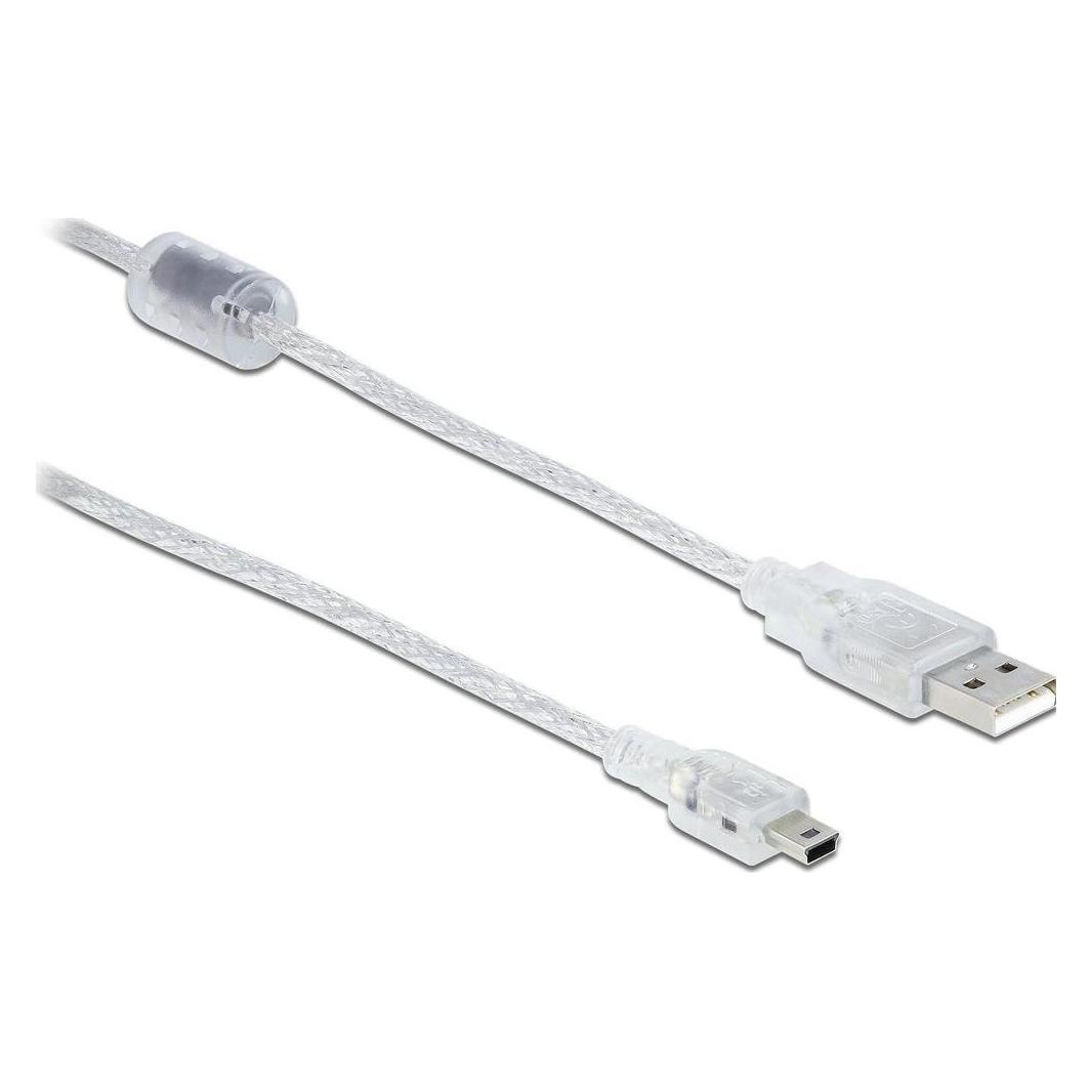 Delock USB-A - USB Mini-B (2 m, USB 2.0) (83907)