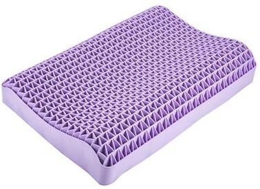 Uplifted Finds Pectin Pillow Breathable Air Layer TPE Pillow Washable With Water Zero Pressure Cervical Neck Pillow Adult Single Pillow no Pillowcase