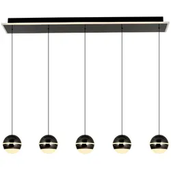 Geeti LED-Pendelleuchte BIARRITZ - B/H/T ca. 95.00x150.00x15.00