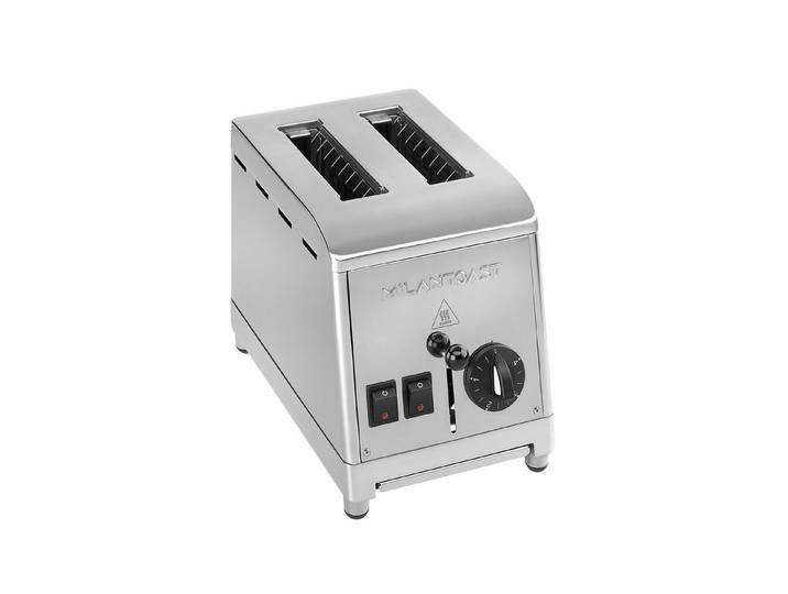 MILANTOAST Toaster Zweischachttoaster Milantoast Edelstahl