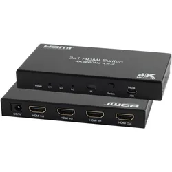 Shiverpeaks S/CONN maximum connectivity HDMI Umschalter 3x IN, Switch Box