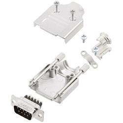 Amphenol L17MHDM09+L717DE09PST D-SUB Stiftleisten-Set 180 ° Polzahl: 9 Schrauben 1 St.