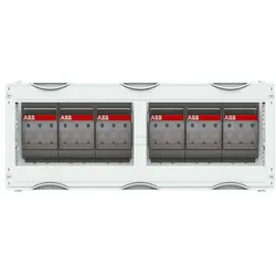 Striebel & John MT336B Sicherungslasttrennschalter-Modul 2RE / BH000, 3FB, inkl. 6x NH00 Trenner 2CPX041295R9999