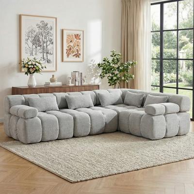 Direct Wicker Modern Luxury Design Compressed Sectional Sofa