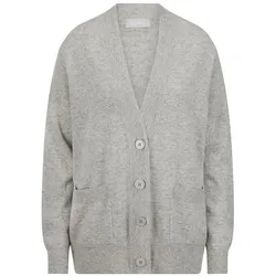 Strickjacke aus 100% Kaschmir include grau, 36