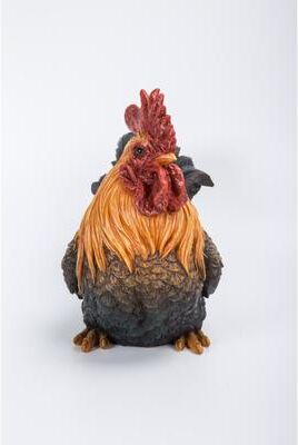 Hi-Line Gift Ltd. Squatting Rooster Statue