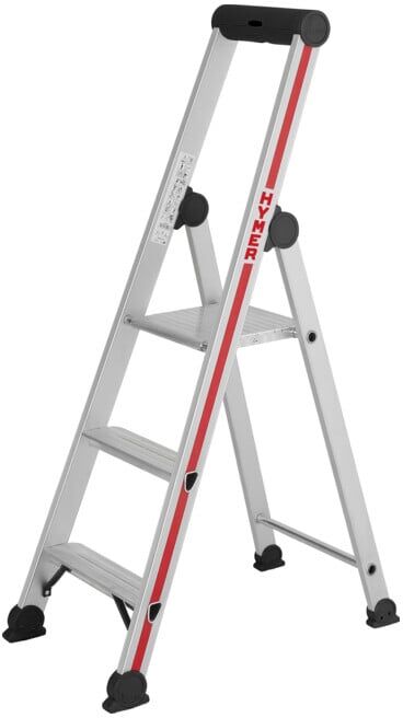 Escabeau simple avec plate-forme, 3 marches Hymer (402603)