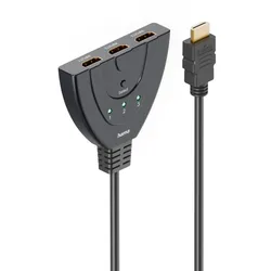 Hama 00205101 HDMI-Umschalter 3x1 4K HDMI 2.0