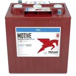 Trojan TE35 6V 245Ah Deep Cycle Traktionsbatterie AP-Anschluss