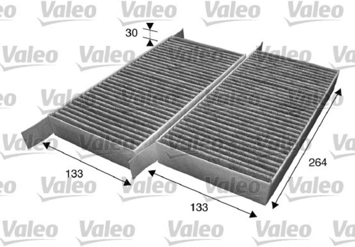 Innenraumluftfilter mit Aktivkohle VALEO 715607