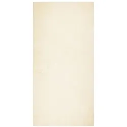 vidaXL Teppich HUARTE Kurzflor Weich und Waschbar Creme 100x200 cm