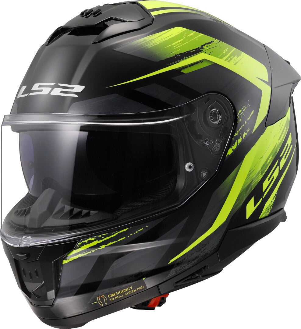 LS2 FF808 Stream II Fury Helm 168082154XXL