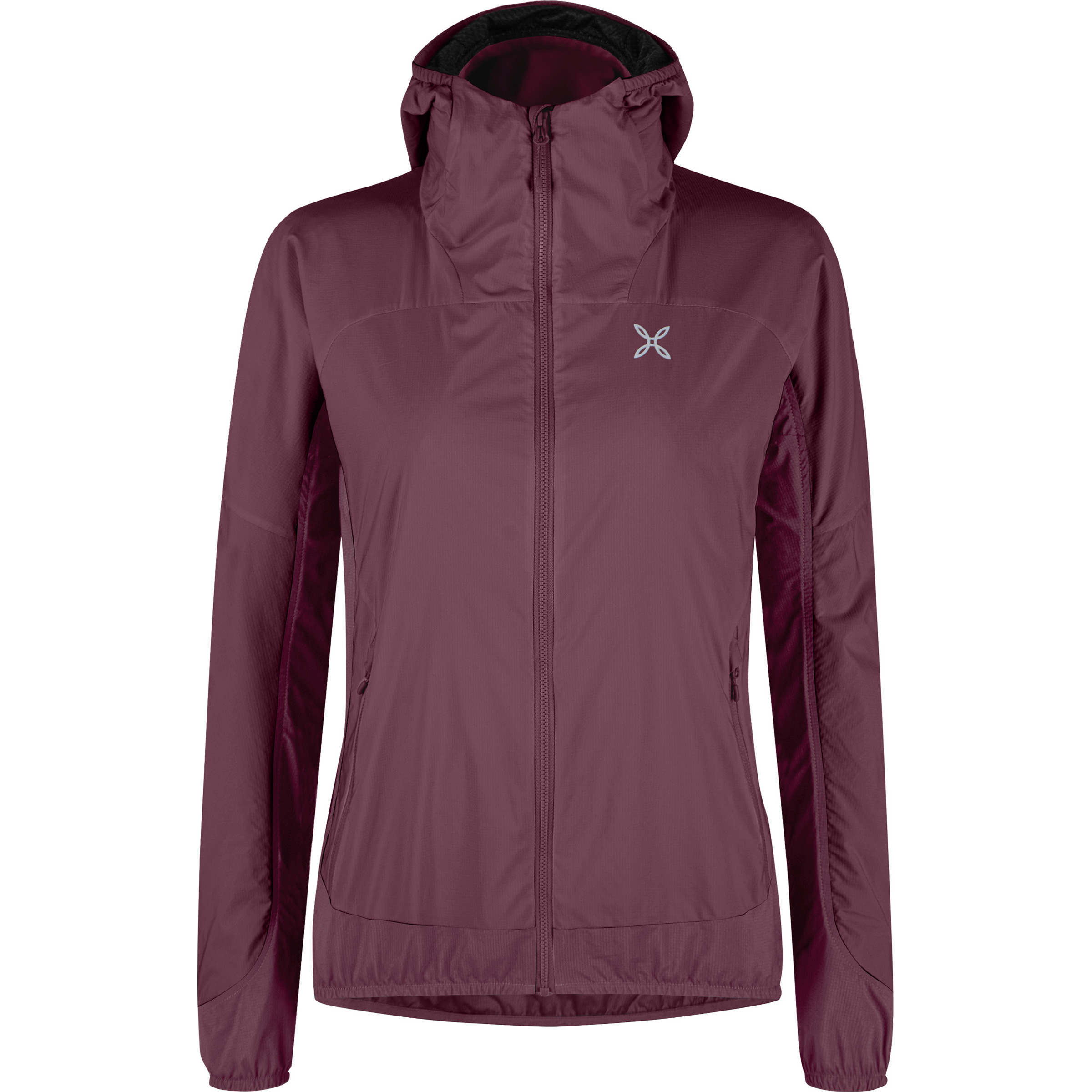 Montura Rise Octa Hooded Damen Isolationsjacke lila Größe S Trekking Windabweisend Wasserabweisend