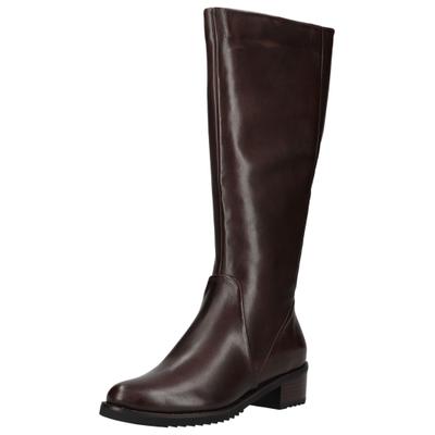 Stiefel EVERYBODY "Everybody Stiefel Leder", Damen, Gr. 40,5, braun (kastanie), Leder, Schuhe Stiefel