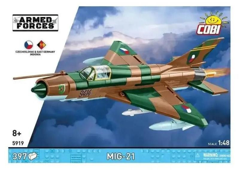Cobi MiG-21 schaalmodel 1:48