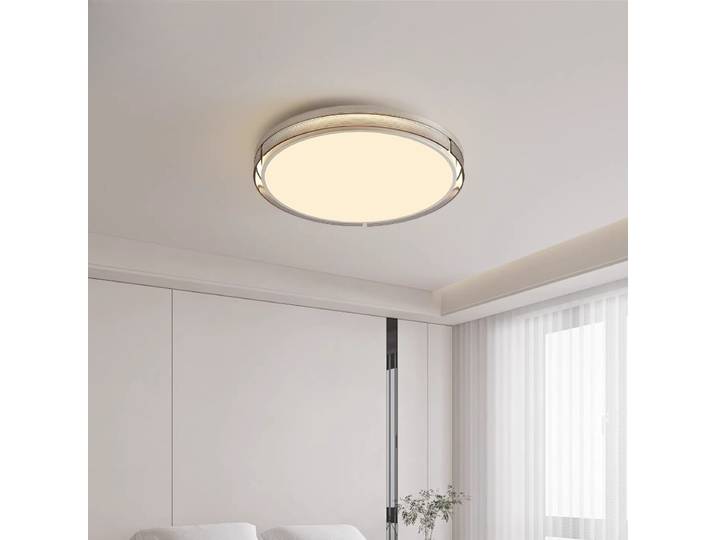 Luminaires de plafond minimalistes italiens de luxe, abat-jour en acrylique, salon, chambre à coucher, bureau, hôtel, villa, décoration moderne, lampes de plafond