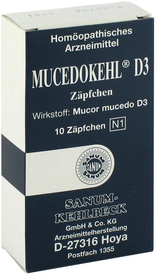 Mucedokehl D3 Suppositorien
