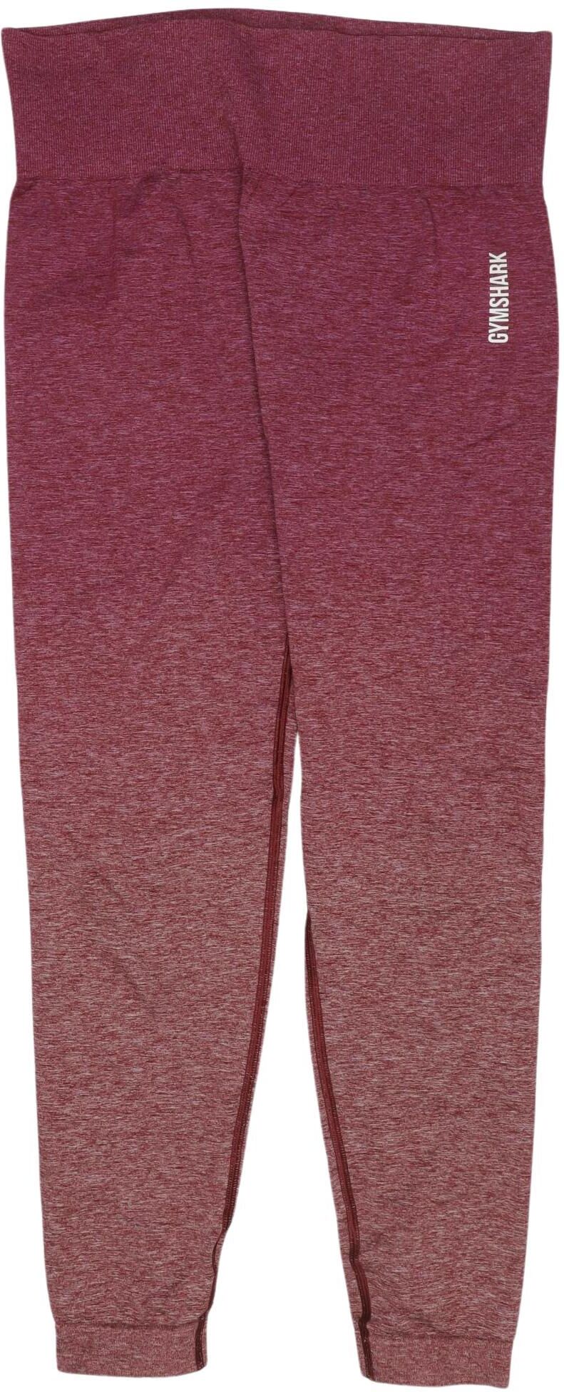 Gymshark Damen Stoffhose, Rot, Gr. W26, kein / Etikett - Second Hand