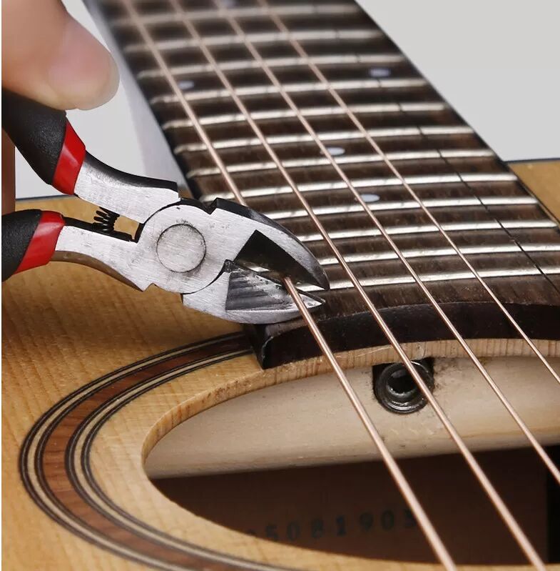 INF Coupe-cordes de guitare, enrouleur et coupe-cordes robustes