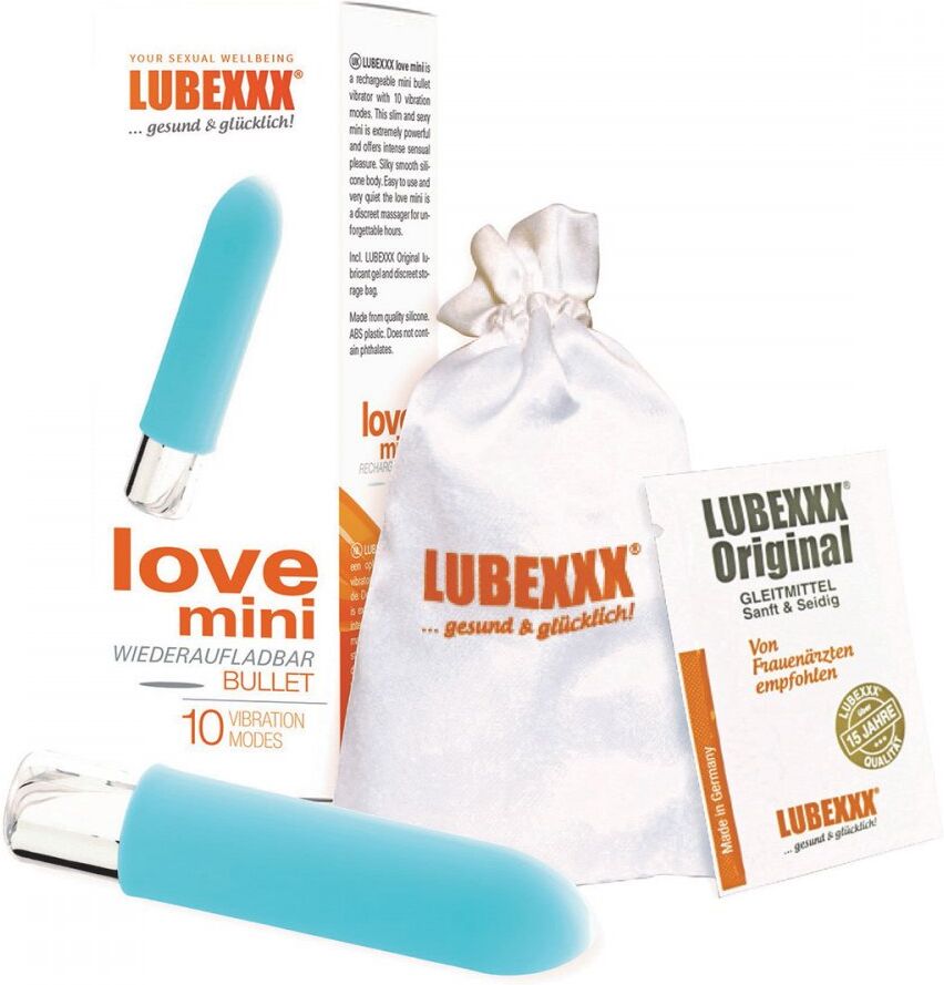 Lubexxx Love Mini Massager Türkis Rechargeable 1stk