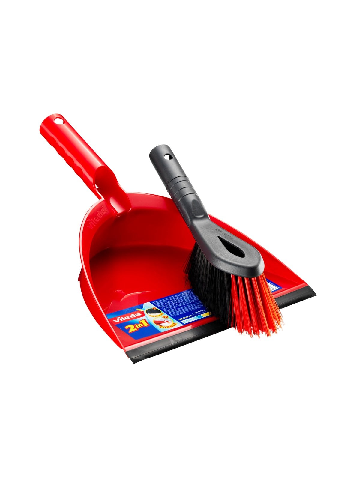 Vileda 2-in-1 Short Hand Brush Set