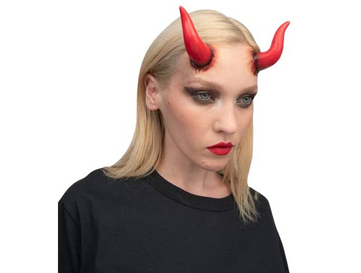 Ghoulish Productions Apparaat - Devil Horns Halloween Latex Accessoires