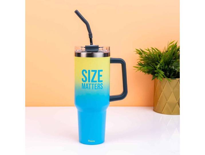 XXL thermosbeker (1\,2 liter) - Size Matters van Fisura